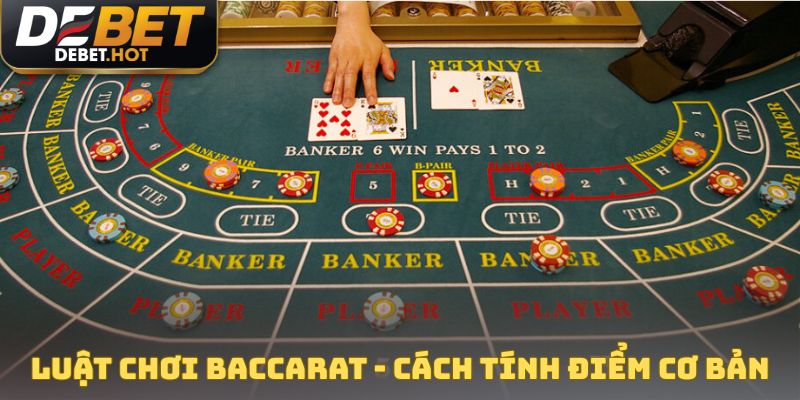 Luật Chơi Baccarat - Hướng Dẫn Cách Đánh Cơ Bản Cho Newbie 3 Luật chơi Baccarat - Cách tính điểm cơ bản